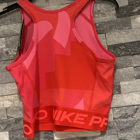 New!! Nike Pro women's crop bra top - Picture 4 of 9